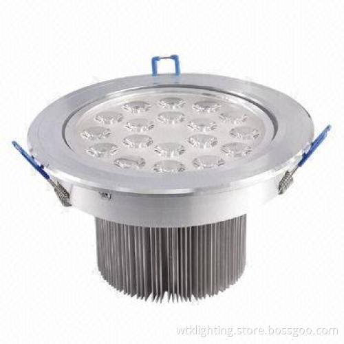 18W LED Normal Ceiling Down-light with Epistar LEDs, Aluminum Material